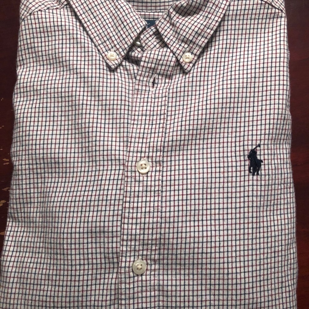 Boy’s Ralph Lauren long sleeve button up shirt